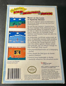 The Adventures of Rocky Bullwinkle and Friends Nintendo NES Complete CIB