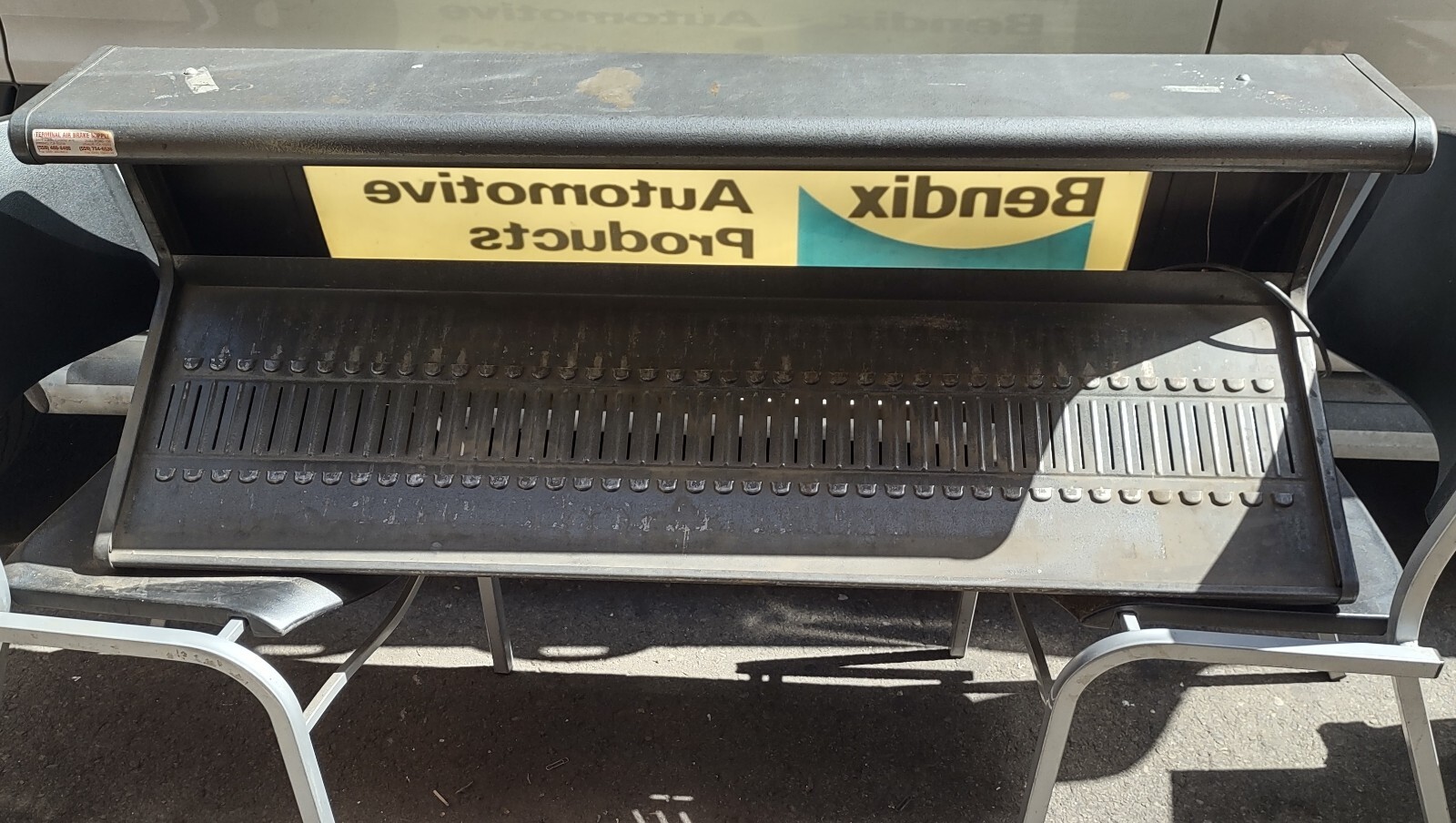 Vintage Auto Parts Catalog RackBendix SignW/ Catalogs Rare& 30 metal