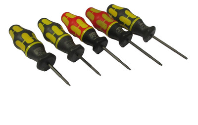 5x SANDVIK Montage Schlüssel  6IP + 7IP + 8IP + 10IP + 15IP Torx Plus  H59826