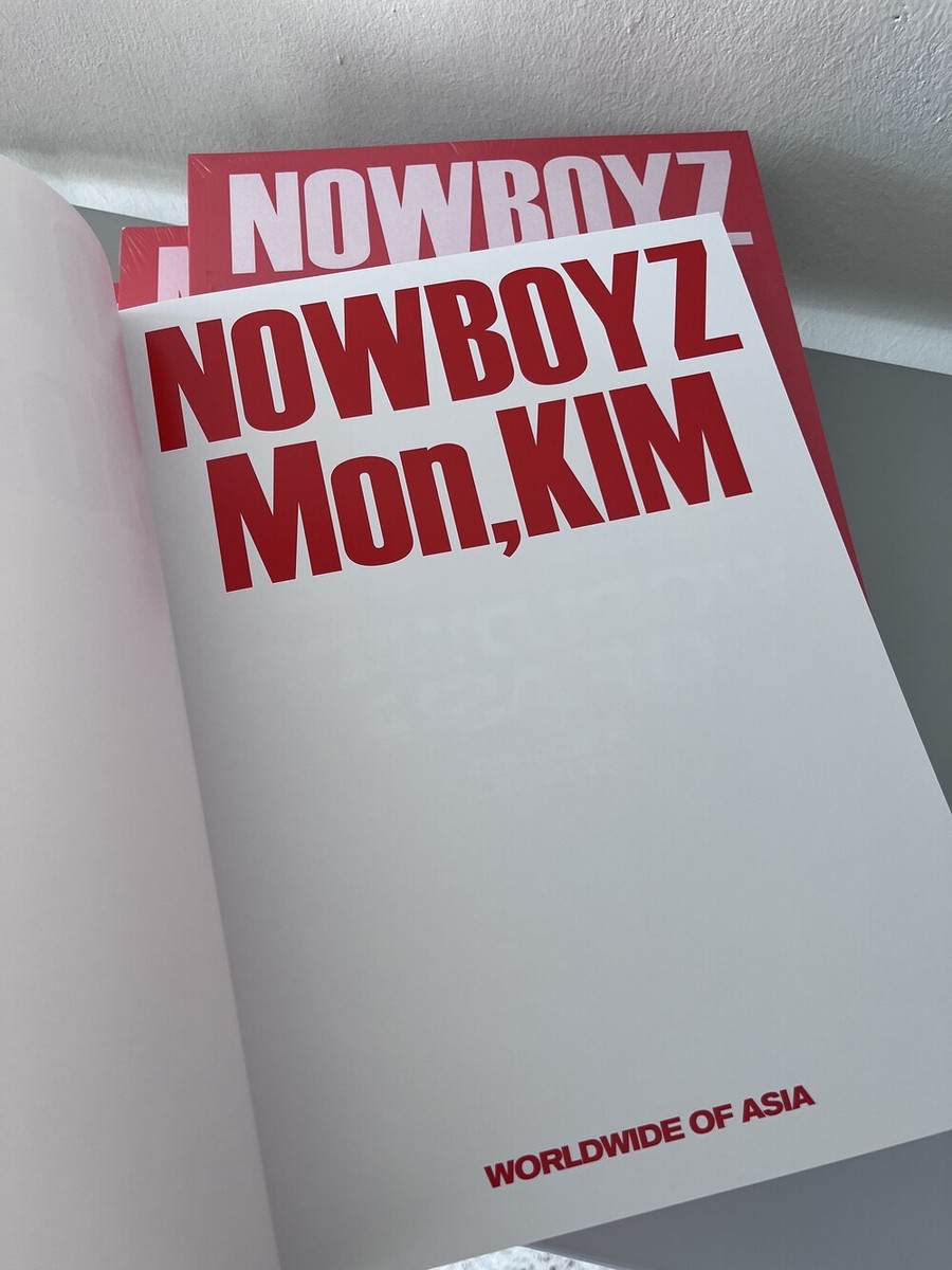 趣味 NOWBOYZ #Room204 MON,Kim NOWBOYZ BOOK SERIES VER.6 Red Mon kim Photography Art Book