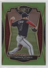 2021 Panini Select Premier Neon Green Prizm 61/99 Patrick Corbin #122 sh7