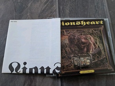 Lionsheart S/T CD Japan inc. 1 bonus track (Steve Grimmett Grim Reaper NWOBHM)