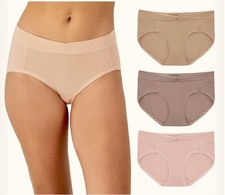 MAIDENFORM Everyday Luxe Stretch Micro 3 Pk Bikini Panty Womens S 5 M 6 L 7 XL 8