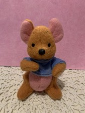 Disney Store Winnie The Pooh Roo Mini Bean Bag 6  Beanie Plush Joey Kangaroo