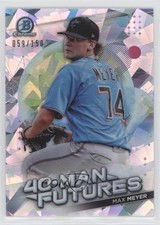 2021 Bowman Chrome 40-Man Futures Atomic Refractor 59/150 Max Meyer #FMF-19 0hu7