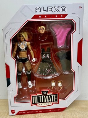 WWE - Alexa Bliss Wrestling Figur - Mattel Ultimate Edition **Brandneu**