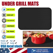 15.7"x23.6" Fire Pit Mat for Solo Stove Mesa/XL Tabletop Waterproof & Non-Slip