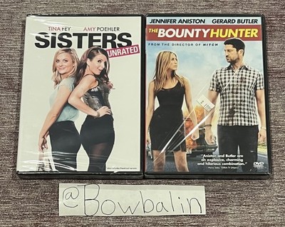 The Bounty Hunter + SIsters (2 DVD Set) Comedy Movie Collection - Sealed New !