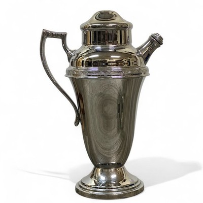 Farberware Art Deco Chrome Martini/Cocktail Shaker , ca 1935