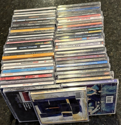 Lot of 55 Pop Rock CDs Bulk lot of CDS Mixed Artist