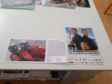 3 Autogramme, Rodeln,Patric Leitner,Alex Resch, Deutschland, Rodeln,Olympia 