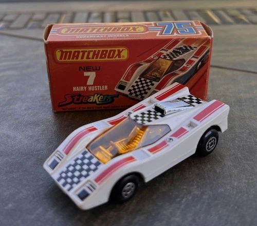 Matchbox Streakers No.7 Hairy Hustler 1977 Lesney England Diecast Car w/ Box