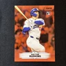 2025 Topps Stadium Club Dalton Rushing Rookie Card RC #154 Orange Foil Dodgers