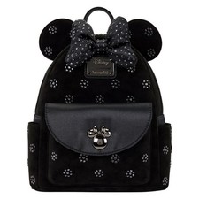 Loungefly Limited Edition Minnie Mouse Swarovski Crystals Mini Backpack NWT