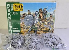 Revell 2568 Conquistadors Conquest of Mexico 3 COMPLETE Sets 132 Soldiers Dogs 