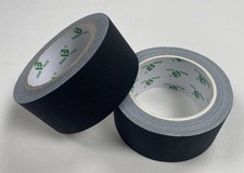 2 Rolls Gaffer Tape 2-inch Black 60 Feet Heavy Duty