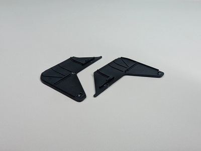 #ad HO NYC Niagara Steam Engine Side Smoke Deflectors Steam Engine Parts 2pcs $5.90