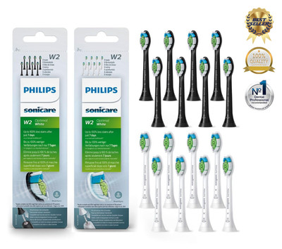 4/8/16er Pack Philips Sonicare W2 Optimal White Standard Schallzahnbürstenköpfe~