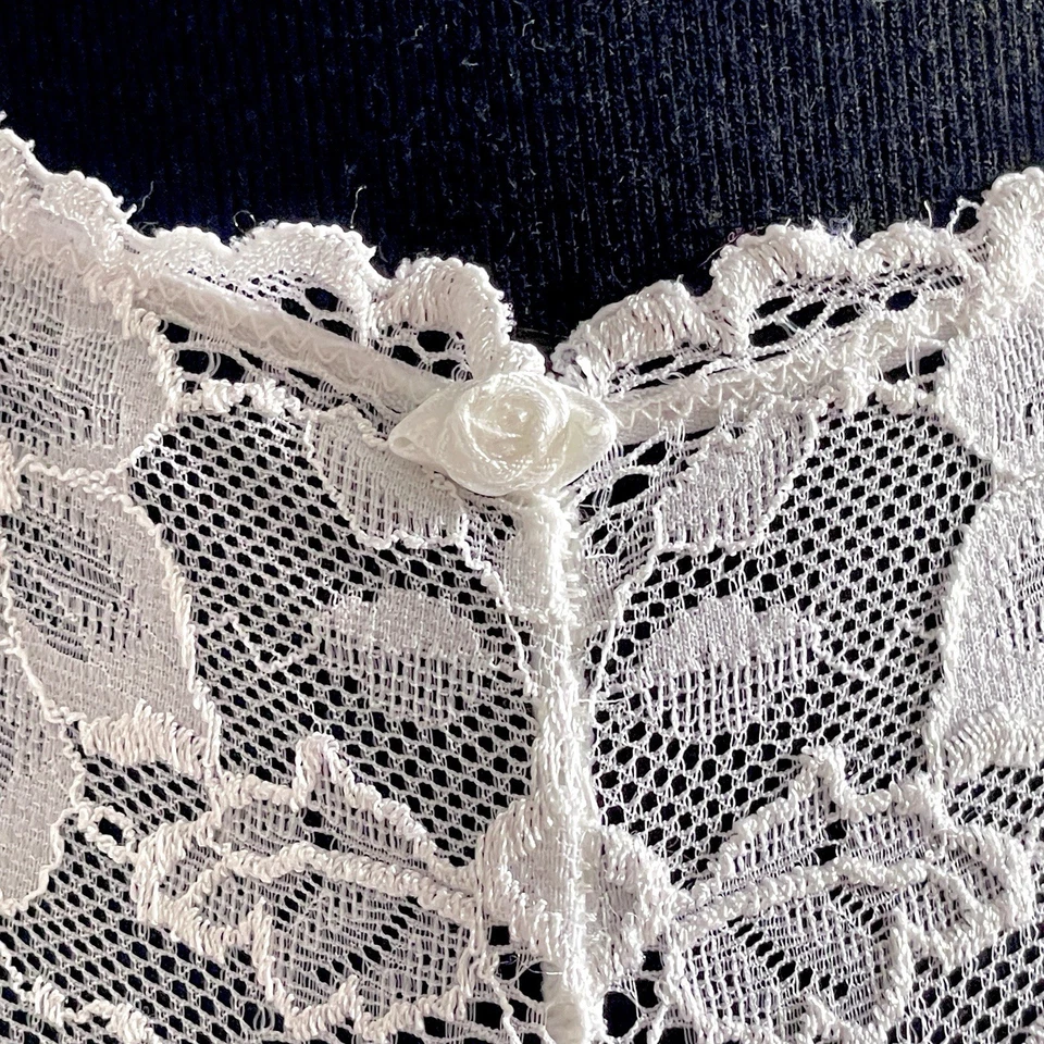 Lovable Size 12 Medium Panties 2 Pairs Bundle Brand New No Tags Black White - Image 4 of 4