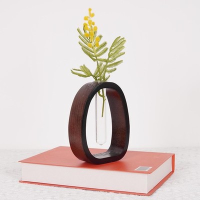 Test Tube Flower Vase Floral Arrangement Home Decor Trendy Terrarium for
