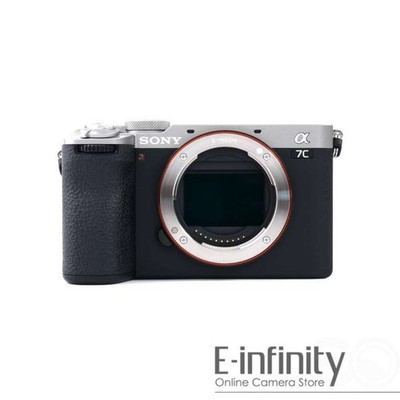 Sony Alpha A7C II 4K UHD Mirrorless Digital Camera Body - Silver