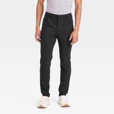 Men's 360 Lifestyle Slim Fit 5-Pocket Pants - All In Motion Black