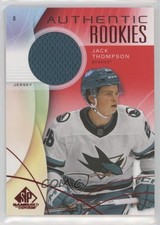 2024-25 Upper Deck SP Game Used Authentic Rookies Red Jersey Jack Thompson 1bi3