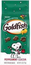 Goldfish Snoopy Peppermint Cocoa Graham Crackers 2 Pack
