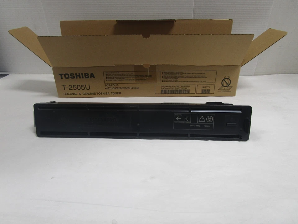 Tóner negro genuino Toshibat-2505U para e Studio 2505 2505H 2505F NUEVA CAJA ABIERTA Foto 3 de 4