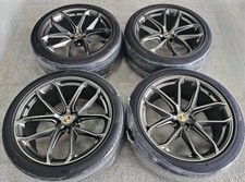 Porsche Macan GTS 21" OEM Wheels Tires 21x9.5 ET27 21x10 ET19 5x112 no tires