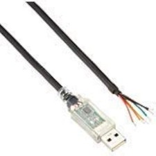 USB-RS232-WE-1800-BT Cable, USB to RS232 Serial, 1.8M, Wire END 5V 