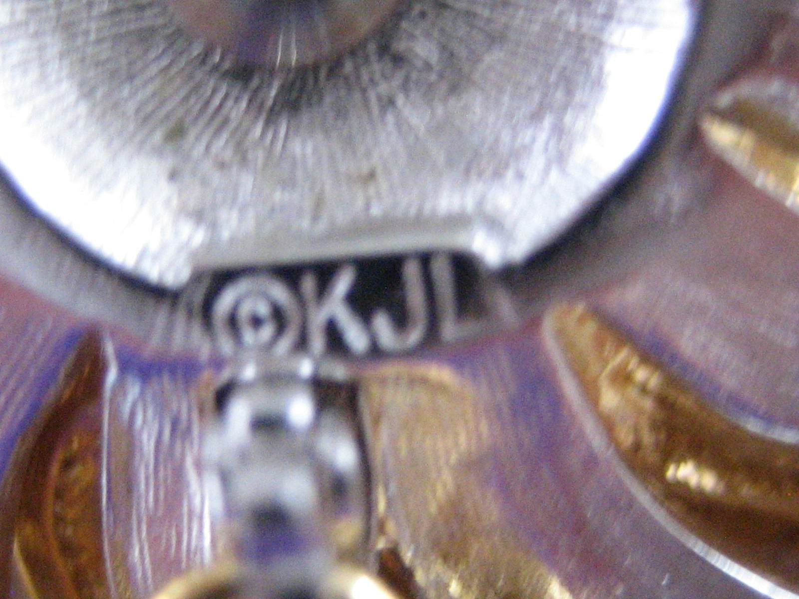 KJL Kenneth Jay Lane Gold Rhinestone Sunflower Su… - image 6