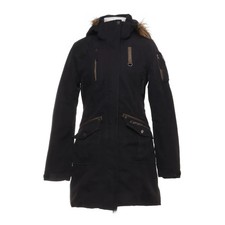 Icepeak, Parka, Damen, Größe: 36, Schwarz, Polyester, Einfarbig #WT0