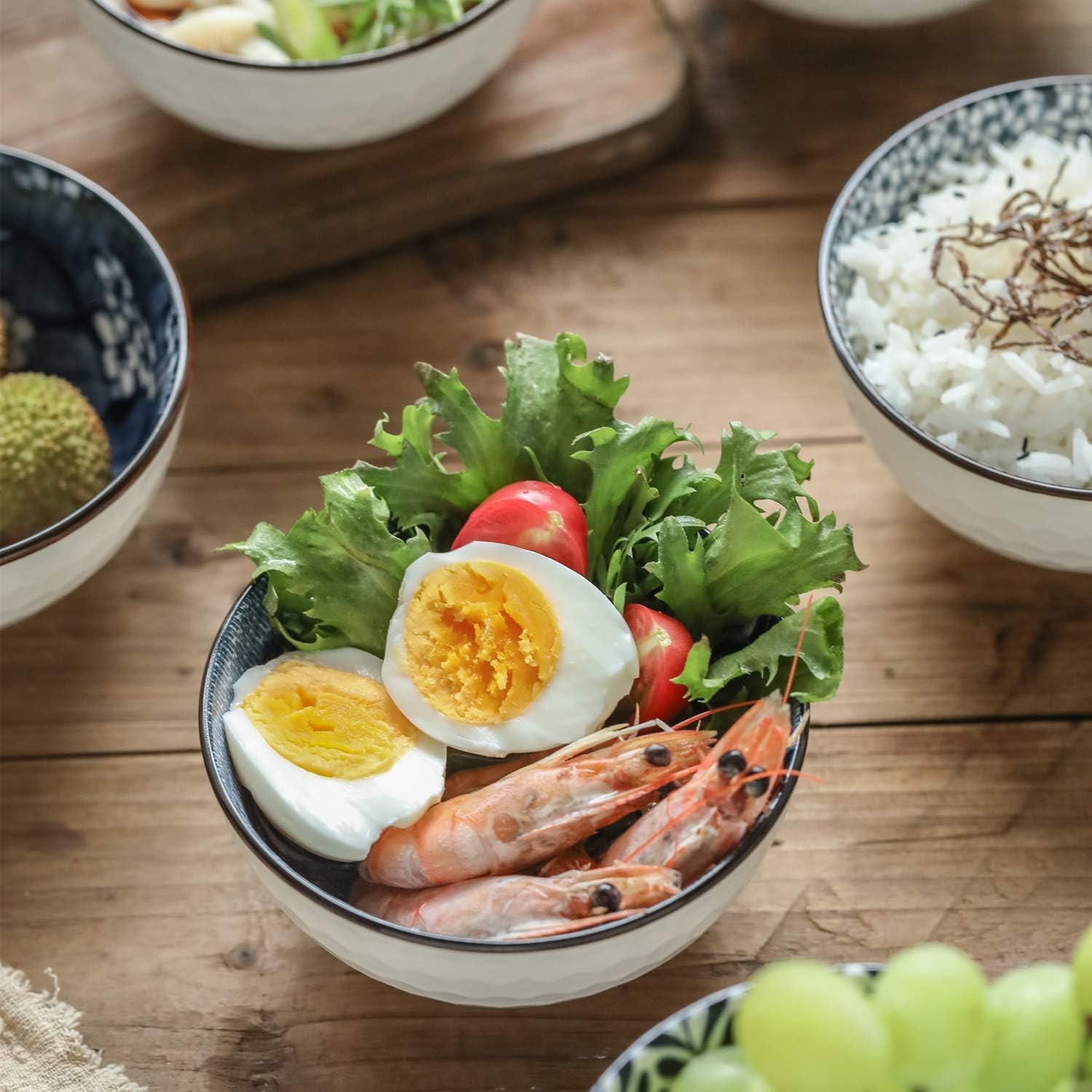 Japanese Ceramic Rice Bowl