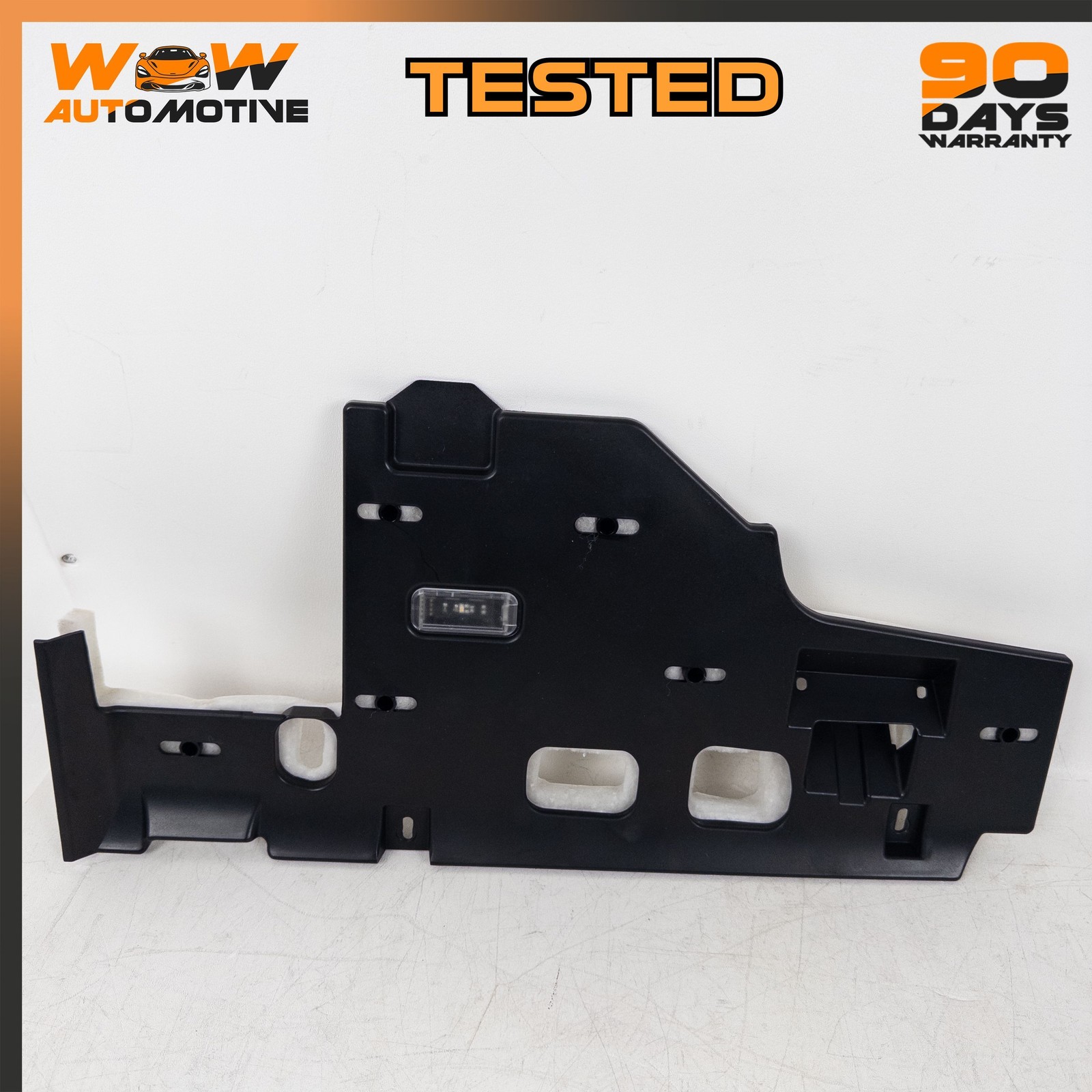12-19 BENTLEY FLYING SPUR UNDER DASH LEFT FILLER PIECE LIVER COVER TRIM OEM