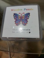 3d wooden puzzle holz Size A5