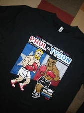 Jake Paul vs Mike Tyson Crew Pullover Sweatshirt Mens XL Boxing Event Promo 