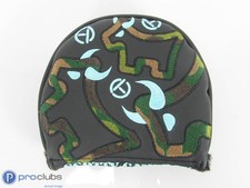 Circle T! Scotty Cameron Bulldog Camo/Tiffany CS Mallet Putter Headcover- 523615
