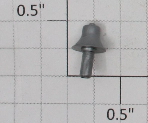 Campana de plástico moldeada de plata oscura Lionel 18638-16 Norfolk & Western 2-6-4 (12) | Condition: New