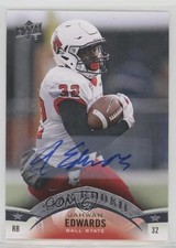 2015 Upper Deck Star Rookie Auto Jahwan Edwards #54 Auto 1u6