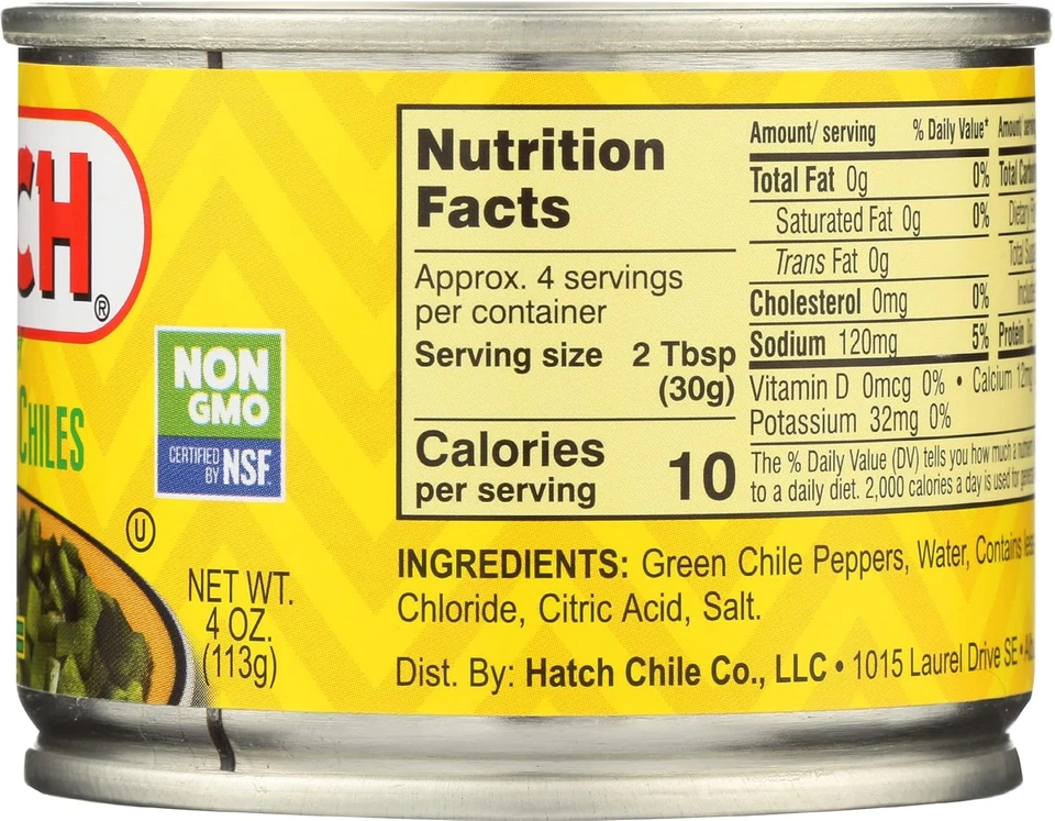 Farms Diced Green Chilies Mild 4 Oz (Pack of 24) - Image 3 of 4