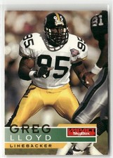 1995 SKYBOX IMPACT #115 GREG LLOYD PITTSBURGH STEELERS