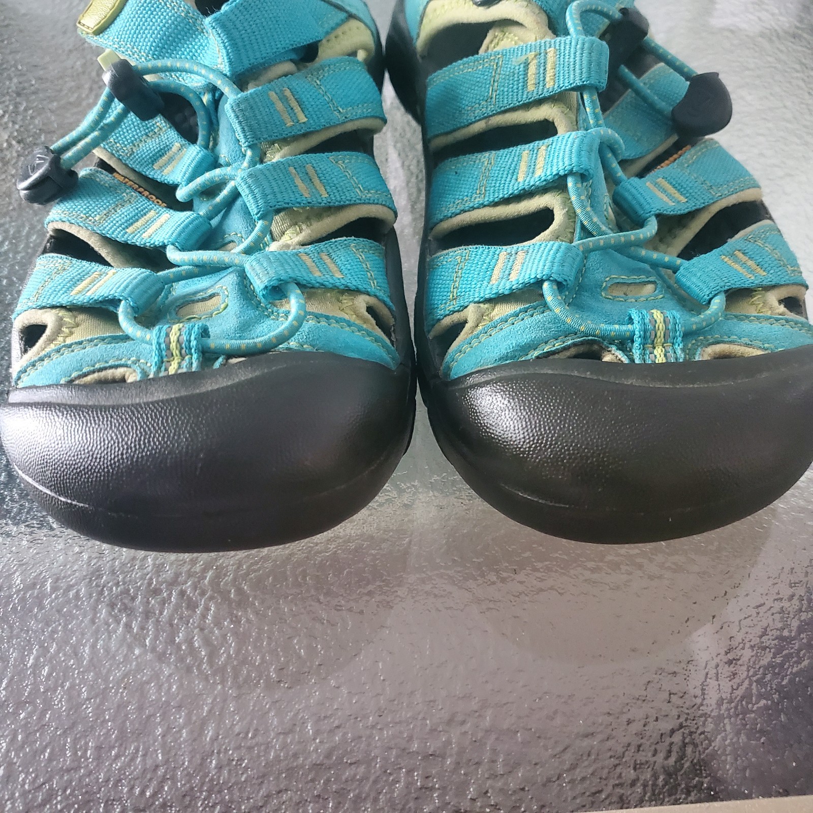 Keen Sandalo da Escursionismo Impermeabile Turchese Blu Scarpa Donna Tg 5 Lavabile