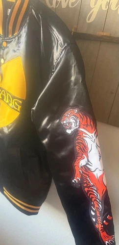 🔴Wu-Tang Jacket Size M Tiger Style Big Logo WuTang Final Chamber Rza image 3