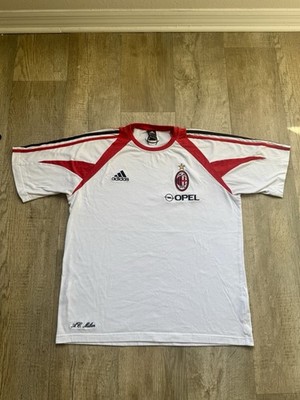 Y2K Adidas ウェア Ac CHAMPION ITALIANA SUPERCOPPA 2004-05 MILAN AC CALCIO ITALIAN Top Training 2004-05 Milan ウェア