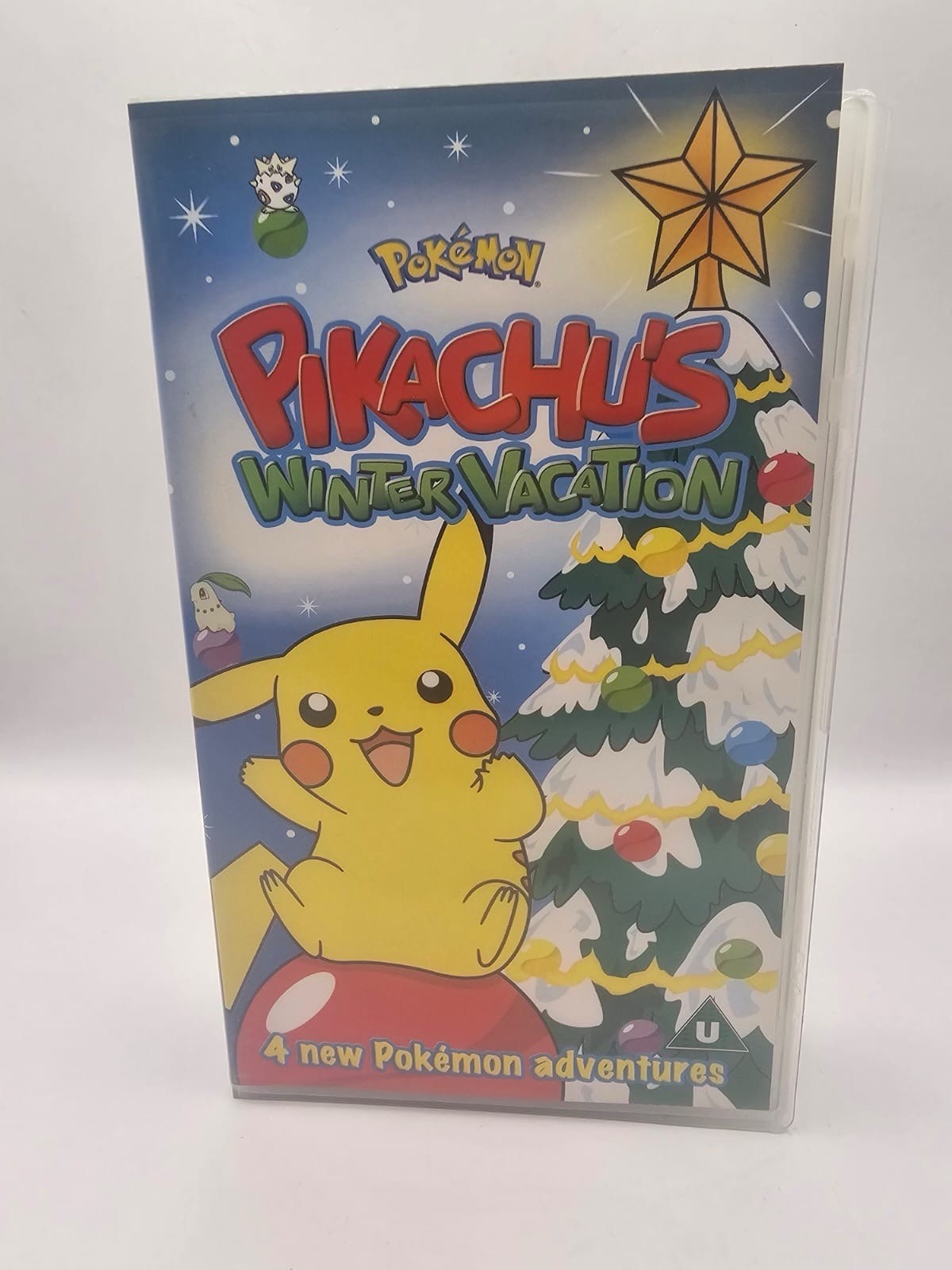 Pokemon Pikachu’s Winter Vacation VHS Pokémon Video Tape PAL