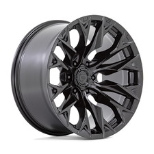 22 Fuel D804 Flame 22x10 6x5.5 -18mm Blackout Wheel For Chevy Gmc Ram Cadillac