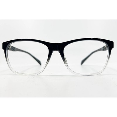 Zenni Optical Eyeglasses Black Clear Square Full Rim Women's