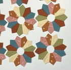 Set Of 12 Woolly Whims 10" Dresden Plate Quilt Blocks Prewashed Fabric Applique — photo 2