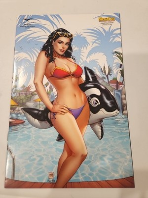 Zenescope Red Agent: Island of Dr. Moreau Issue 4 MegaCon Orlando Mike Krome NM 